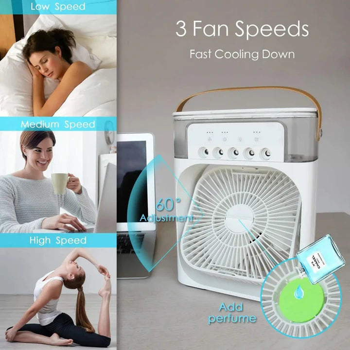 3 In 1 Air Humidifier Water Cooling Fan
